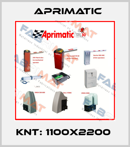 KNT: 1100X2200  Aprimatic
