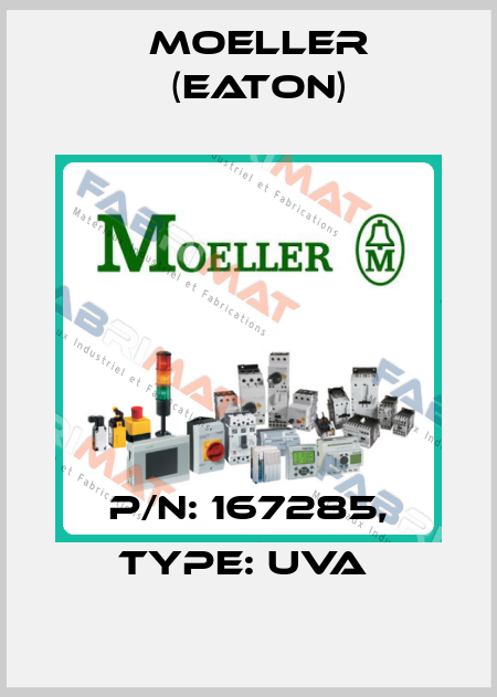 P/N: 167285, Type: UVA  Moeller (Eaton)