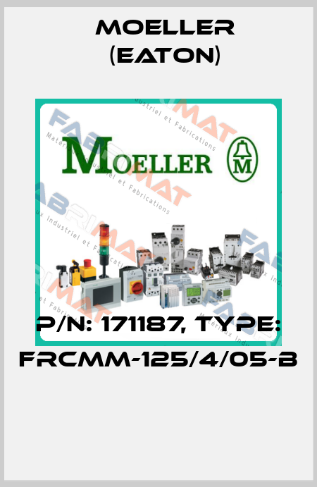 P/N: 171187, Type: FRCMM-125/4/05-B  Moeller (Eaton)