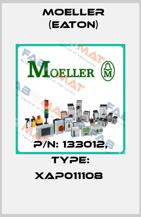 P/N: 133012, Type: XAP011108  Moeller (Eaton)