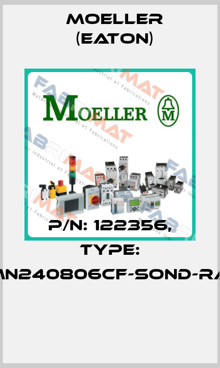 P/N: 122356, Type: XMN240806CF-SOND-RAL*  Moeller (Eaton)
