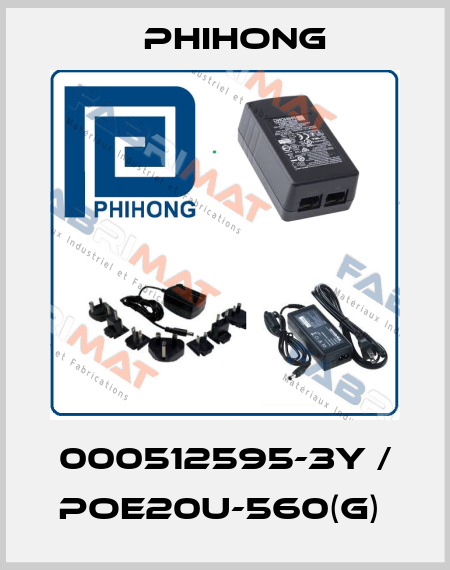 000512595-3Y / POE20U-560(G)  Phihong