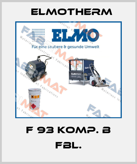 F 93 Komp. B fbl. Elmotherm