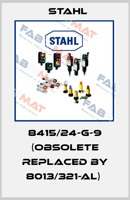 8415/24-G-9 (OBSOLETE REPLACED BY 8013/321-AL)  Stahl