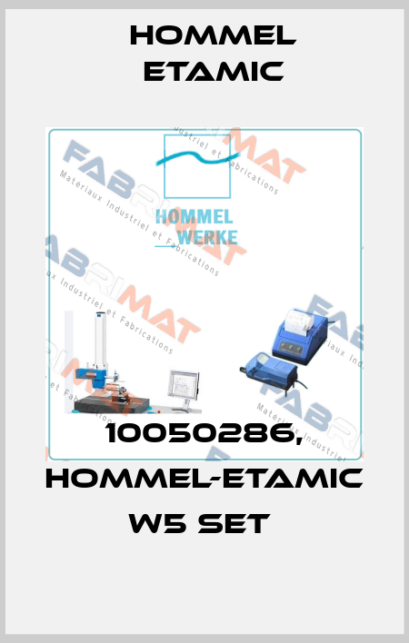 10050286, HOMMEL-ETAMIC W5 Set  Hommel Etamic
