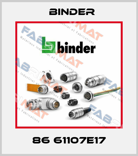 86 61107E17 Binder