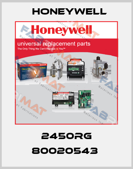 2450RG 80020543  Honeywell