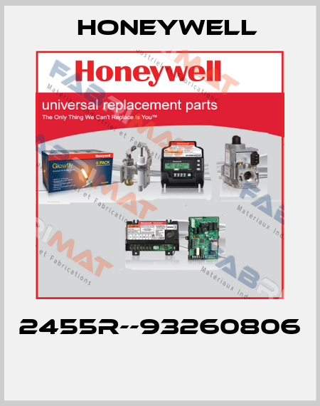2455R--93260806  Honeywell