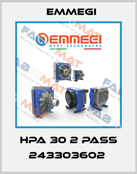 HPA 30 2 PASS 243303602  Emmegi