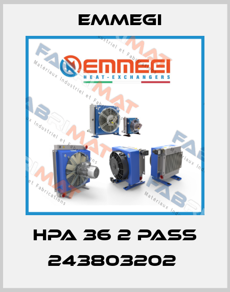 HPA 36 2 PASS 243803202  Emmegi