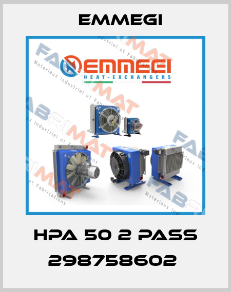 HPA 50 2 PASS 298758602  Emmegi