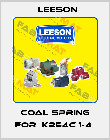 COAL SPRING for  K254C 1-4  Leeson