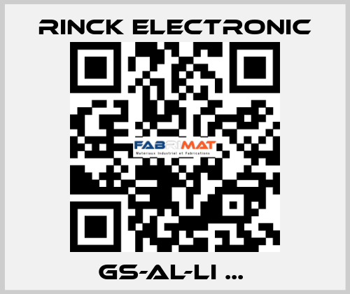 GS-AL-LI ...  Rinck Electronic