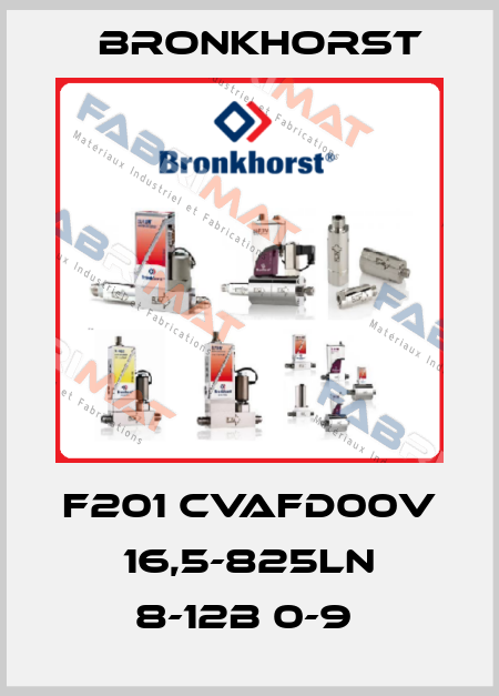 F201 CVAFD00V 16,5-825LN 8-12B 0-9  Bronkhorst