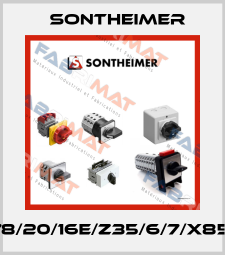 WAM778/20/16E/Z35/6/7/X85/AW/FS Sontheimer