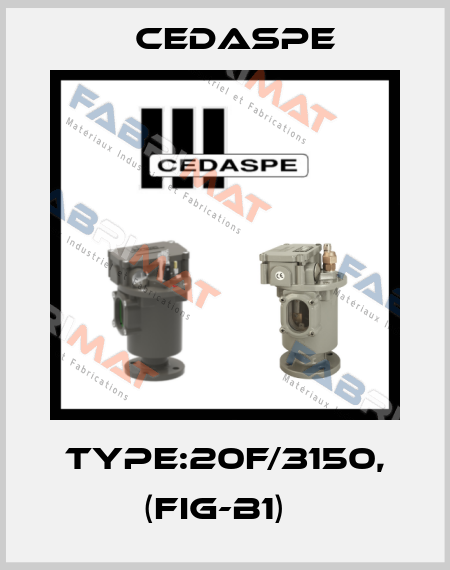 TYPE:20F/3150, (FIG-B1)   Cedaspe