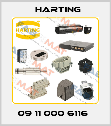 09 11 000 6116   Harting