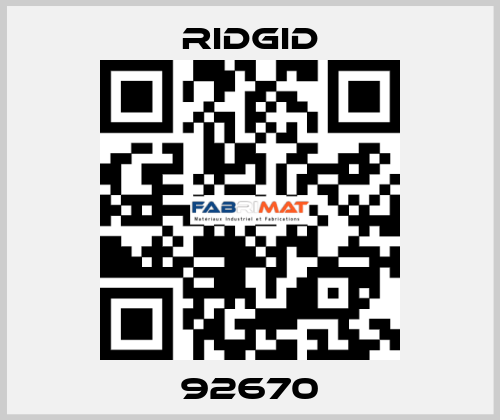 92670 Ridgid