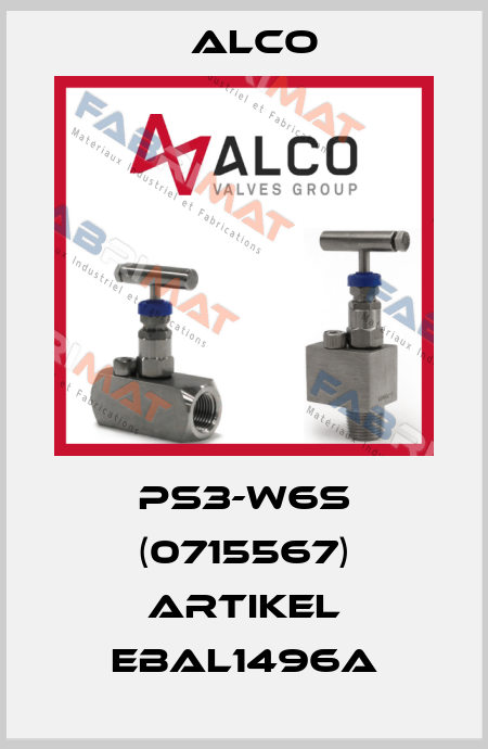 PS3-W6S (0715567) Artikel EBAL1496A Alco