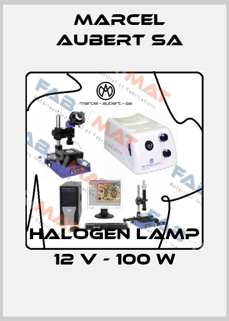 halogen lamp 12 V - 100 W Marcel Aubert SA