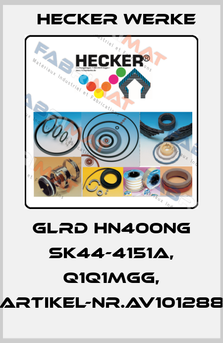 GLRD HN400NG SK44-4151A, Q1Q1MGG, Artikel-Nr.AV101288 Hecker Werke