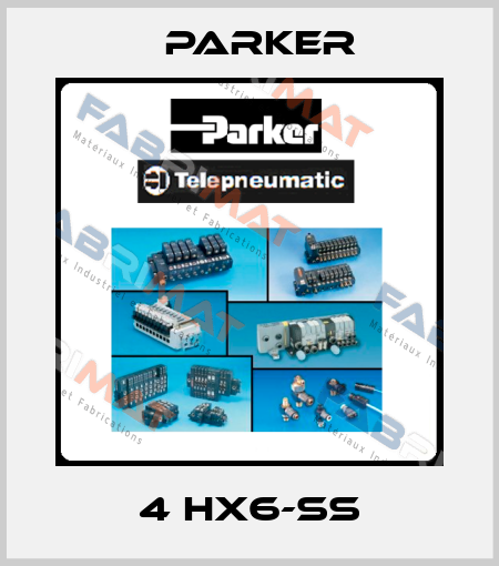 4 HX6-SS Parker