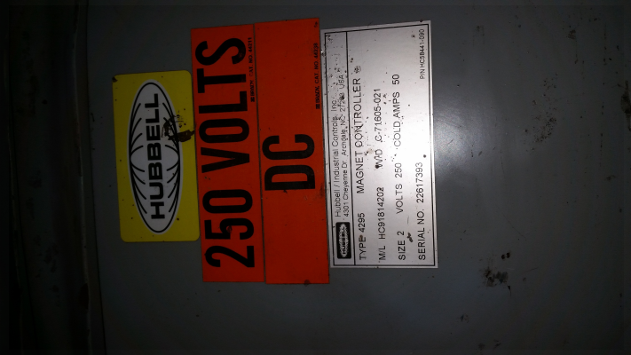 MAGNET CONTROLLER 4295 SIZE 2  Hubbell