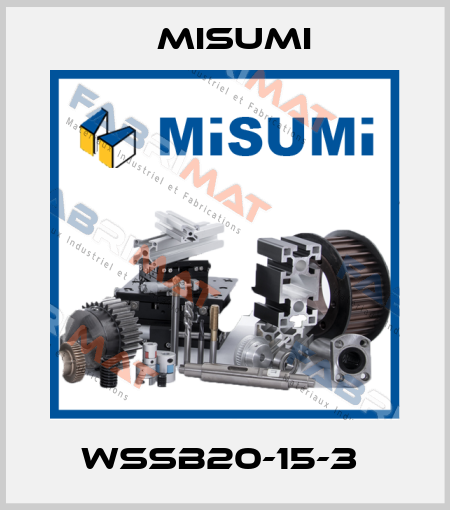 WSSB20-15-3  Misumi