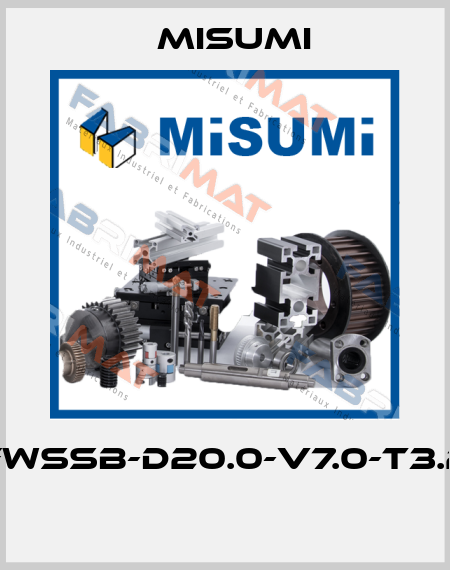 FWSSB-D20.0-V7.0-T3.2  Misumi