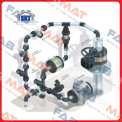 Wear parts set for pressure control valve DN 8 Schrupp