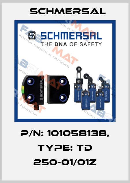 p/n: 101058138, Type: TD 250-01/01Z Schmersal