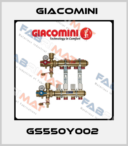 GS550Y002  Giacomini