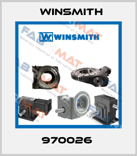 970026  Winsmith