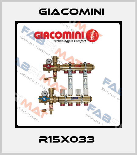 R15X033  Giacomini