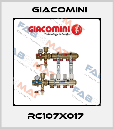 RC107X017  Giacomini