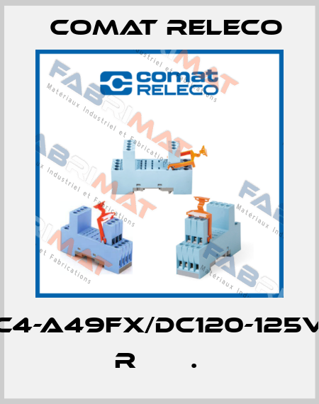 C4-A49FX/DC120-125V  R       .  Comat Releco