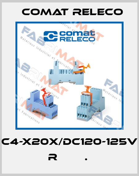 C4-X20X/DC120-125V  R        .  Comat Releco