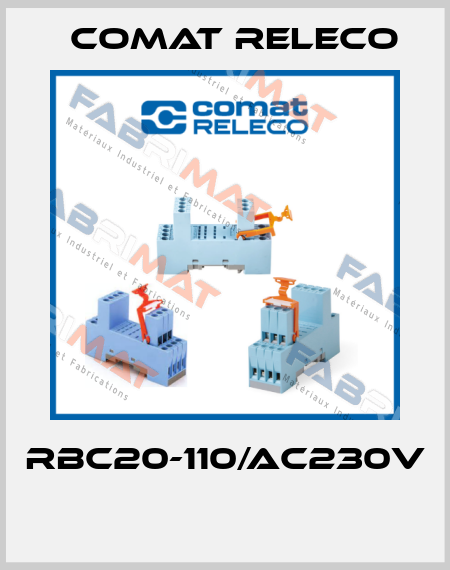 RBC20-110/AC230V  Comat Releco