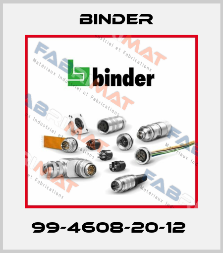 99-4608-20-12  Binder