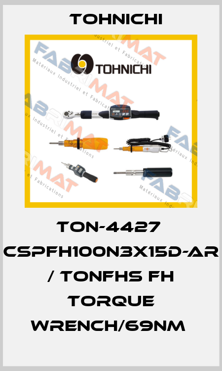 TON-4427  CSPFH100N3X15D-AR / TONFHS FH Torque Wrench/69Nm  Tohnichi