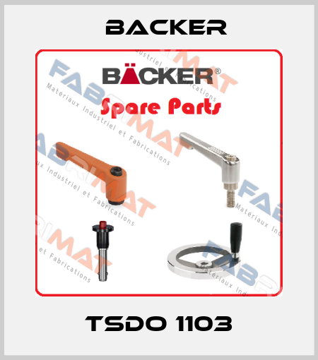 TSDO 1103 Backer