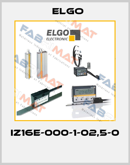 IZ16E-000-1-02,5-0  Elgo