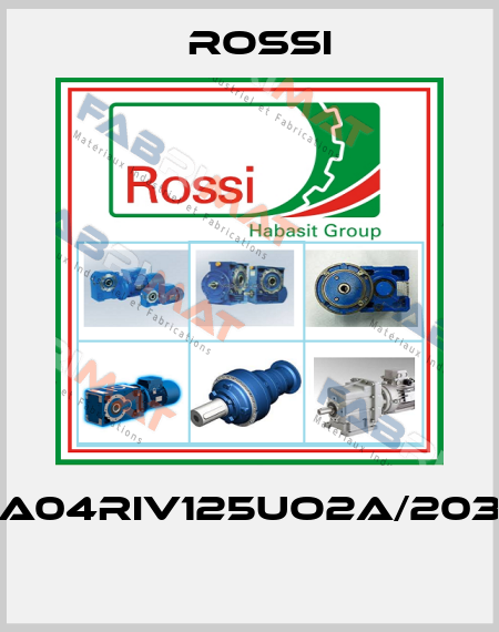A04RIV125UO2A/203  Rossi