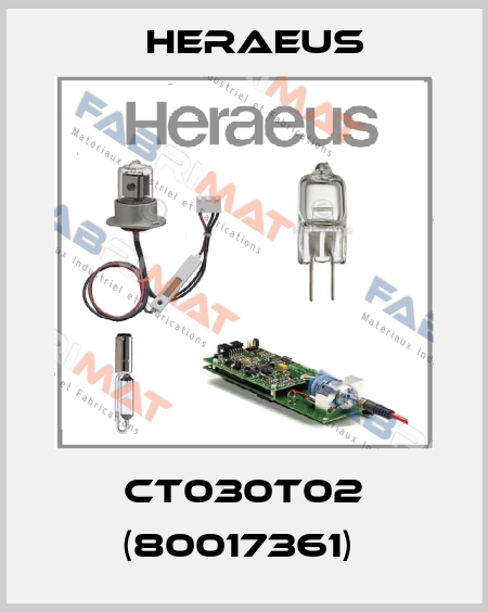 CT030T02 (80017361)  Heraeus