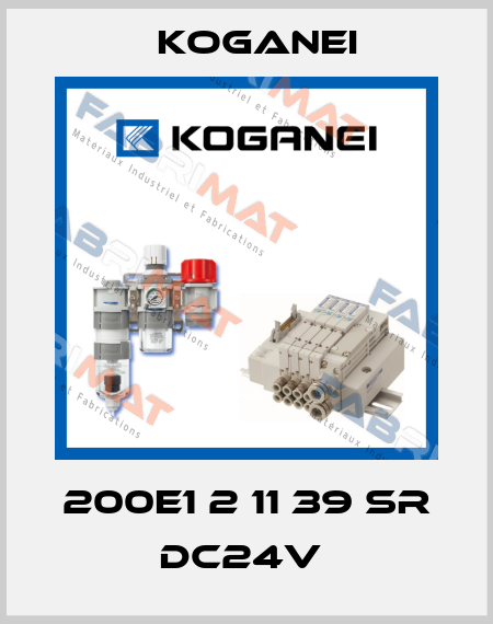 200E1 2 11 39 SR DC24V  Koganei