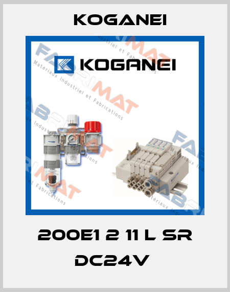 200E1 2 11 L SR DC24V  Koganei