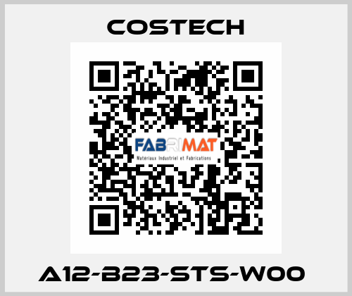 A12-B23-STS-W00  Costech