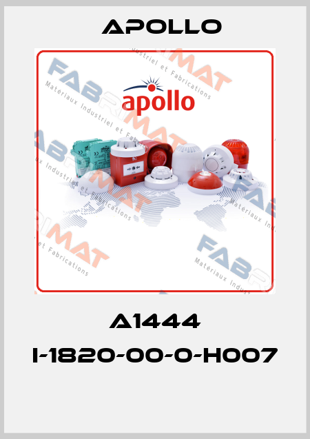 A1444 I-1820-00-0-H007  Apollo