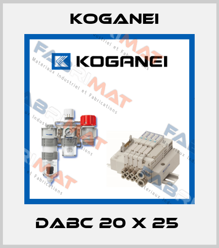 DABC 20 X 25  Koganei