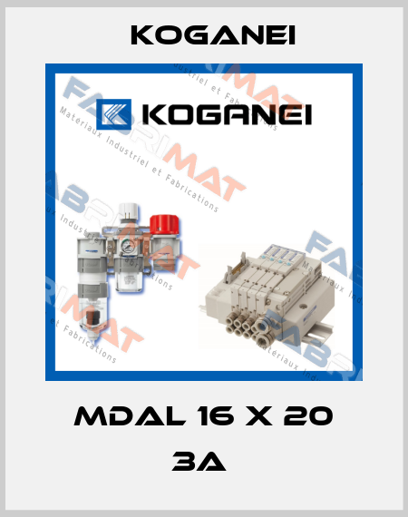 MDAL 16 X 20 3A  Koganei